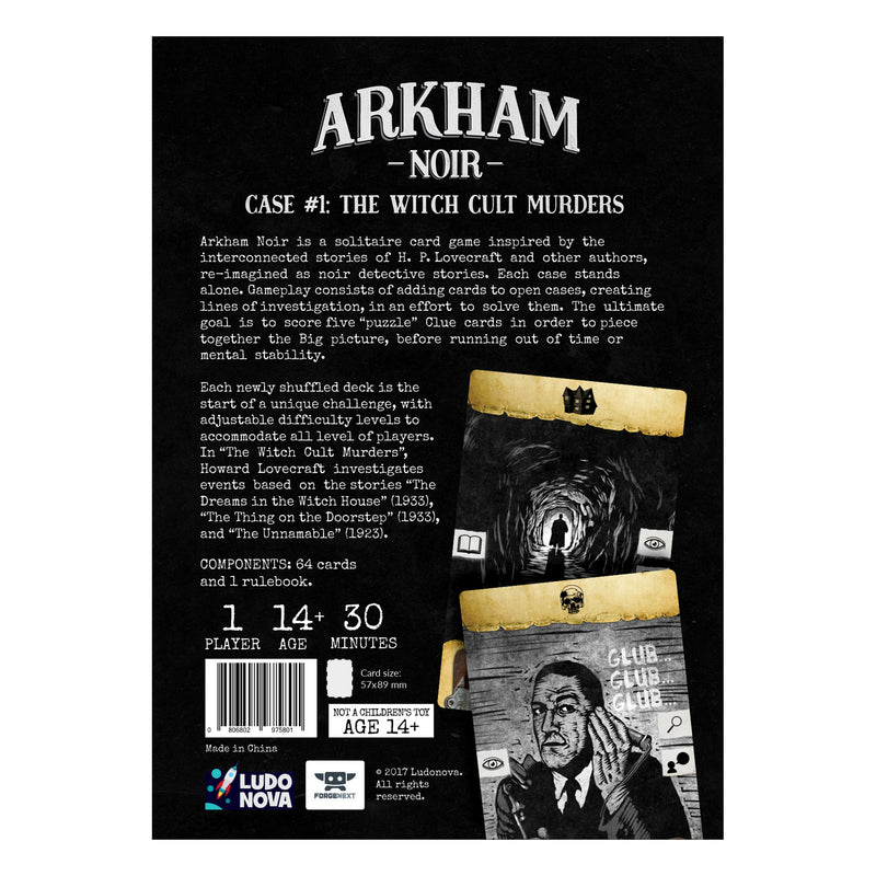 Arkham Noir Case