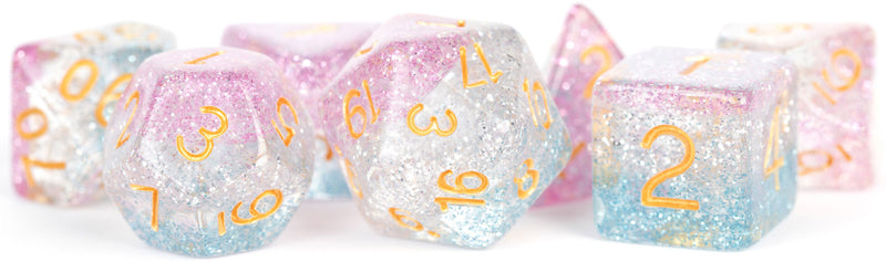 Unity Dice: Clear 16mm Poly Dice Set