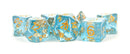 Foil Dice: Blue w/ Gold Foil 16mm Poly Dice Set