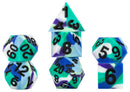 Sharp Edge Silicone Rubber Dice Set: Gay Men Pride