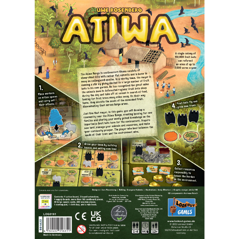 Atiwa Worker Placement Game