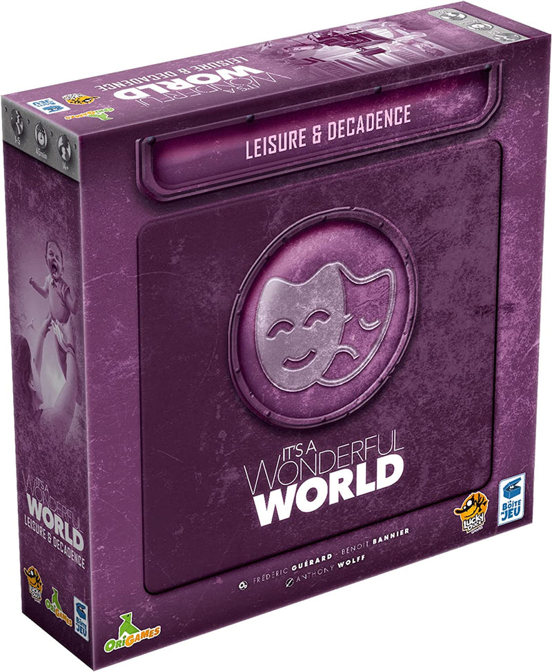 It's A Wonderful World Leisure & Decadence Board Game Expansion