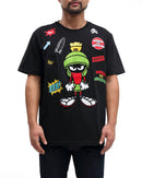 Marvin the Martian Collage Tee, Black