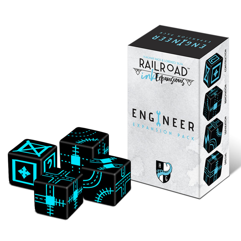 Railroad Ink Challenge: Engineer Expansion Pack