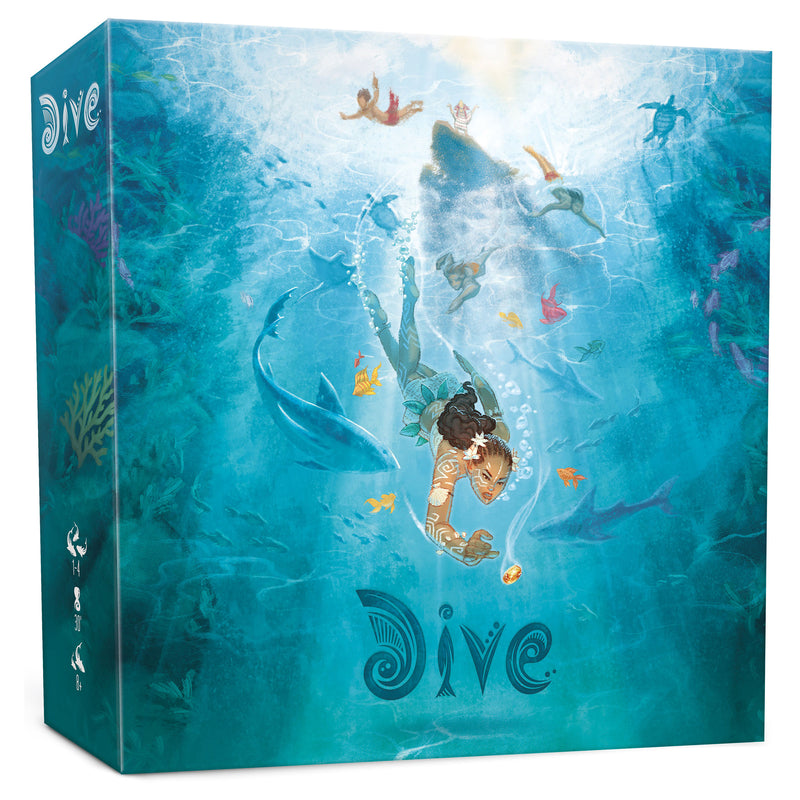 Dive Board Game - Catch a Ride on a Sea Turtle or Dolphin