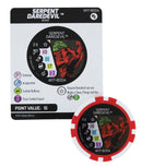 Heroclix Marvel M17-B003/M17-B004 Serpent Daredevil & Serpent Moon Knight Token