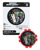 Heroclix Marvel M17-B003/M17-B004 Serpent Daredevil & Serpent Moon Knight Token