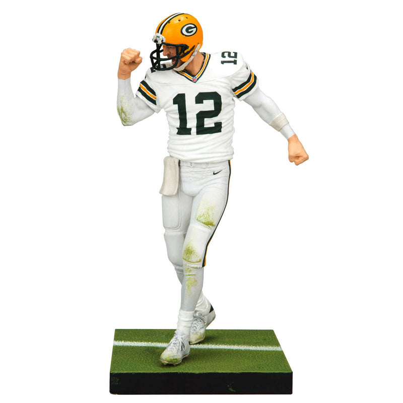 mcfarlane toys,green bay packers,aaron rodgers,madden,ultimate,team,series,1,action,toy,figure,collectible,figurine