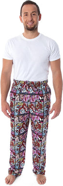 Marvel Carnage Comic Book Men's Sleep Pants, Red
