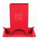 Velvet Fold Up Dice Tower - Red