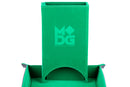 Velvet Fold Up Dice Tower - Green