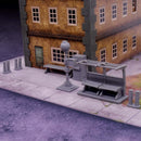 Monster Scenery: City Streets (Unpainted Tabletop Scenery Set)