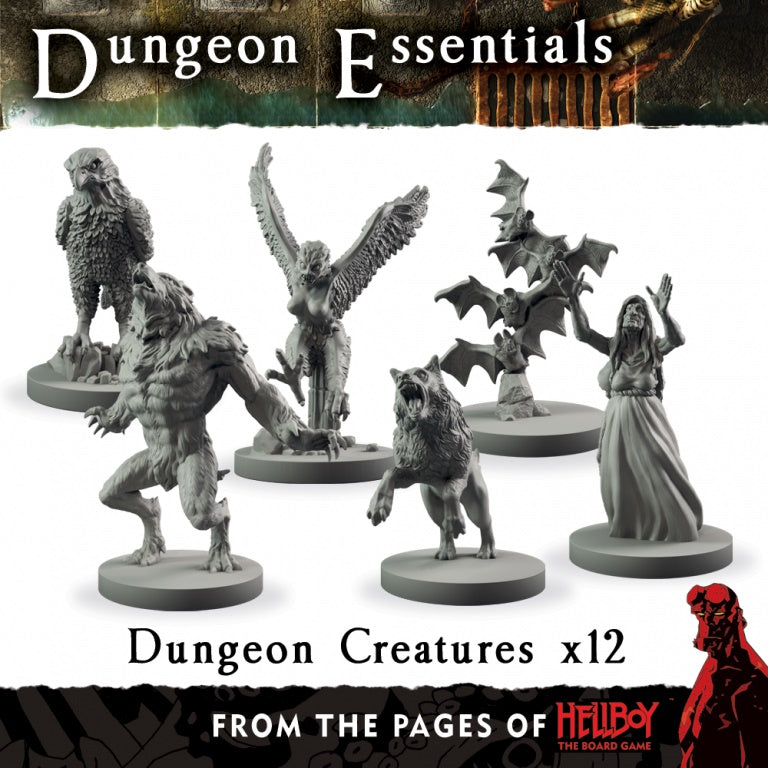 Dungeon Essentials: Dungeon Creatures Miniatures