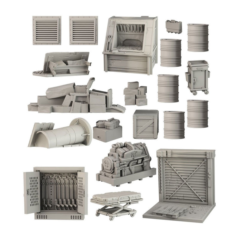 Terrain Crate: Abandoned Factory Miniatures