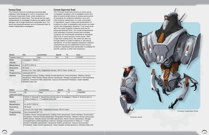 Traveller RPG: Robot Handbook