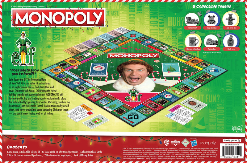 MONOPOLY: Elf | Collectible Board Game