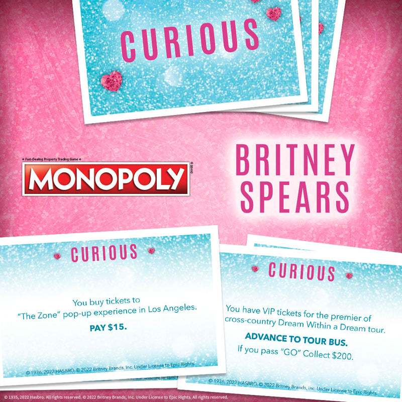 MONOPOLY: Britney Spears | Collector’s Edition Celebrating Britney Spears’ Music