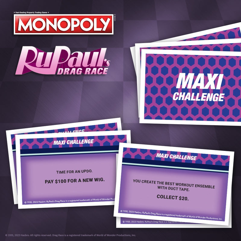MONOPOLY RuPaul’s Drag Race | Officially Licensed Collectible Board Game