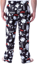 Marvel Comics The Punisher Death's Hand Skull Men's Sleep Pants, Black