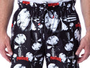 Marvel Comics The Punisher Death's Hand Skull Men's Sleep Pants, Black