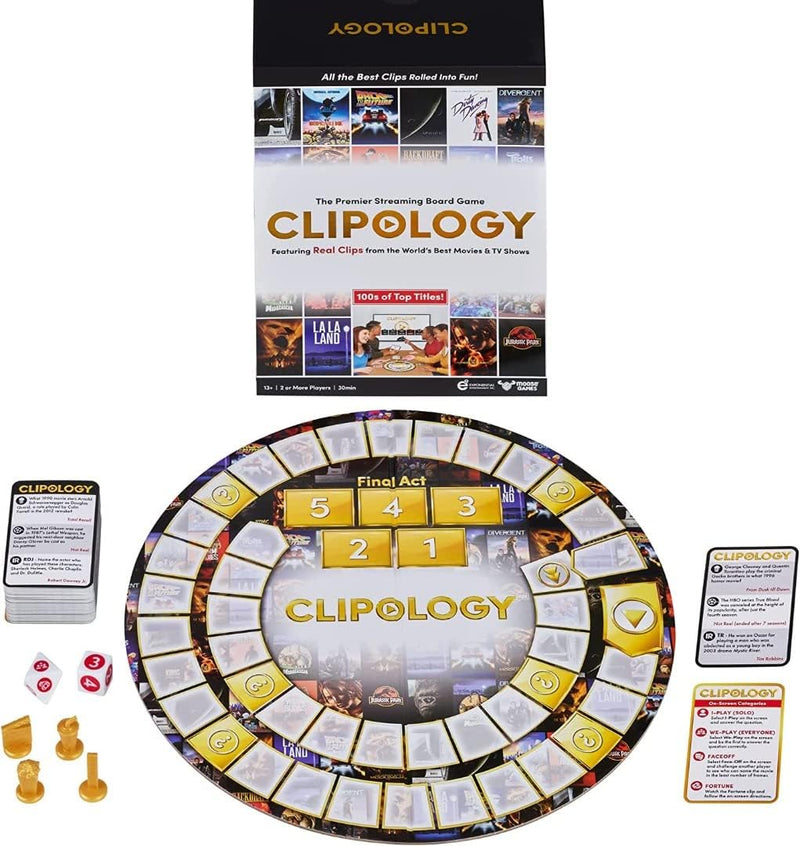 Clipology Game - The Premier Streaming Board Game