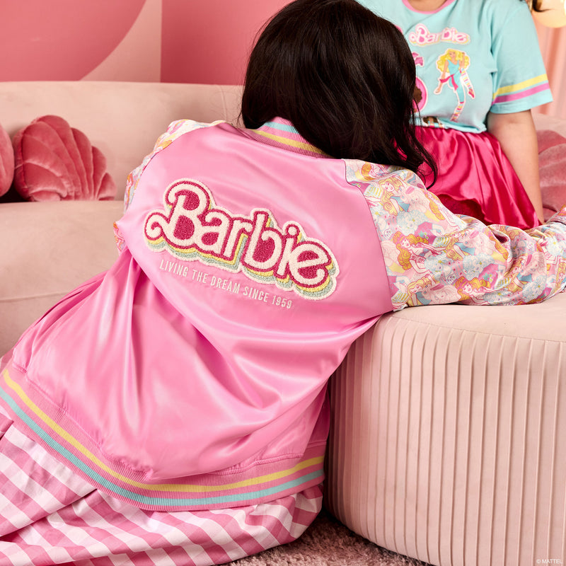 Barbie 65th Anniversary Unisex Bomber Jacket