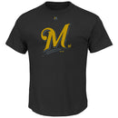Milwaukee Brewers Superior Play Men's Black Shirt