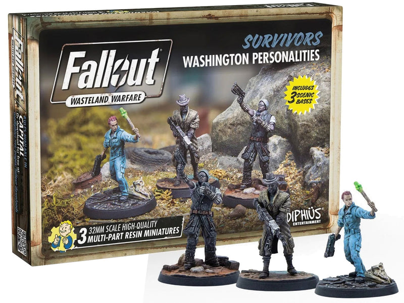 Fallout: Wasteland Warfare - Survivors: Washington Personalities