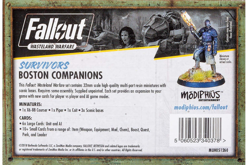 Fallout: Wasteland Warfare - Survivors: Boston Companions