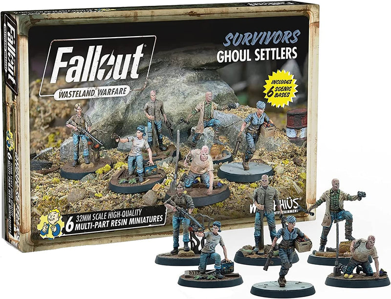Fallout: Wasteland Warfare - Survivors: Ghoul Settlers (The Slog)