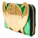 Marvel Metallic Loki Zip Around Wallet