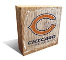 Chicago Bears Team Logo Decorative Wood Block