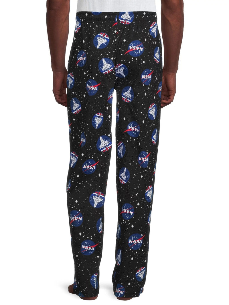 NASA Space Shuttle Pajama Pants, Black