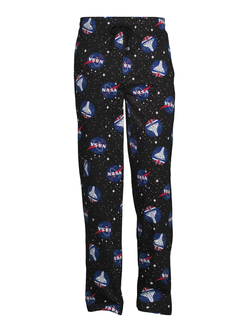 NASA Space Shuttle Pajama Pants, Black