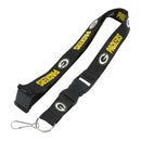 Green Bay Packers Team Lanyard, Black