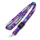 Minnesota Vikings Holiday Lights LED Lanyard