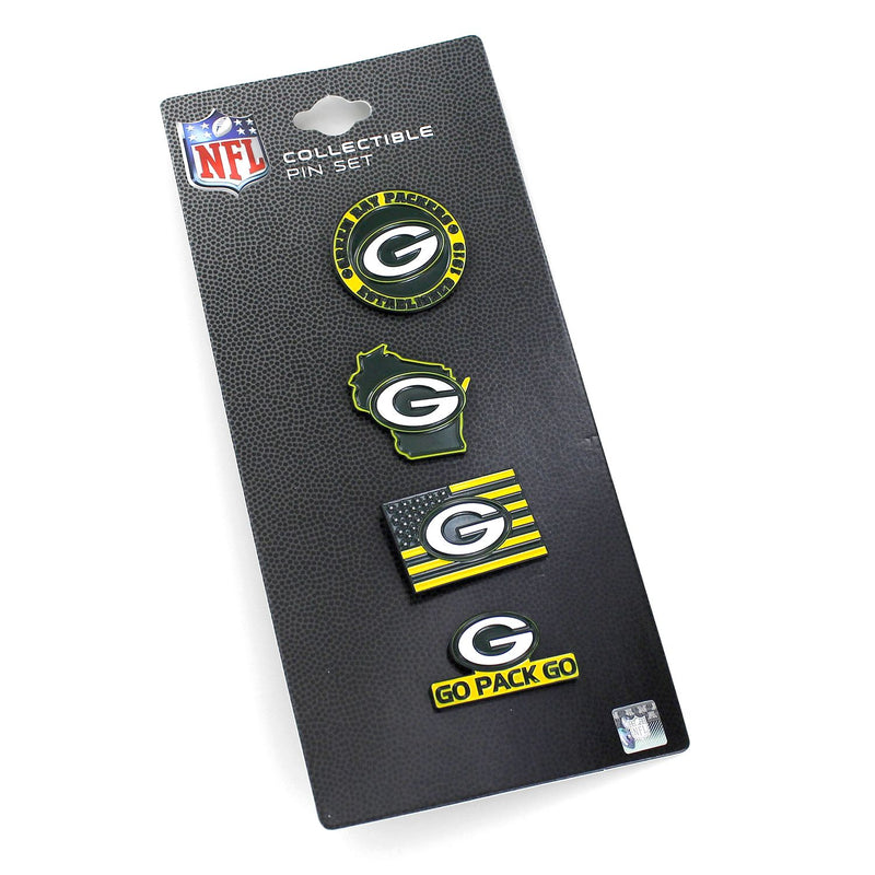 Green Bay Packers Team Pride Collectible Pin Set