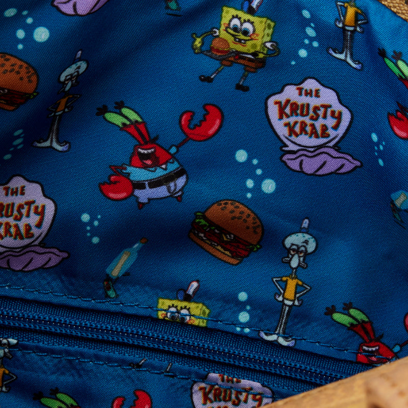 Spongebob Squarepants 25th Anniversary Krusty Krab Figural Crossbody Bag