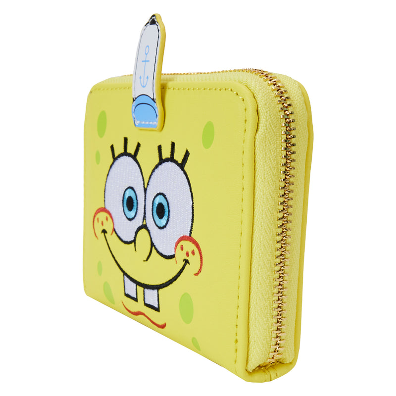 Spongebob Squarepants 25th Anniversary Zip Around Wallet