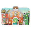 Nickelodeon Hey Arnold! Sunset Arms Boarding House Zip Around Wallet