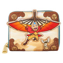 Avatar: The Last Airbender Aang Glider Staff Zip Around Wallet