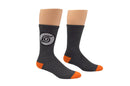 Naruto Shippuden Leaf Symbol Athletic Crew Socks, One Size