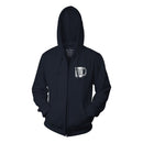 The Office World's Best Boss Full Zip Fleece Hoodie