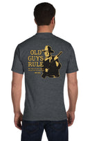 John Wayne Can't Run Heather Gray Men's Shirt