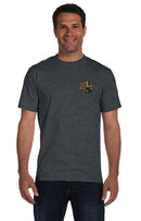 John Wayne Can't Run Heather Gray Men's Shirt