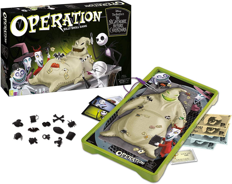 OPERATION: Disney The Nightmare Before Christmas Board Game