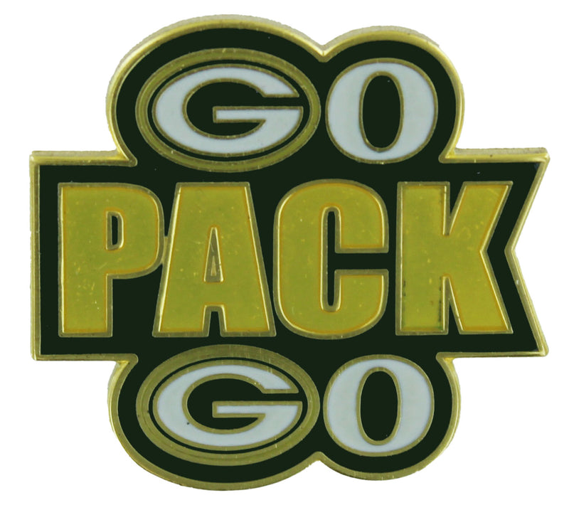 Green Bay Packers Go Pack Go Pin
