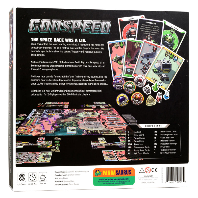 Godspeed Board Game | The Space Race Was A Lie