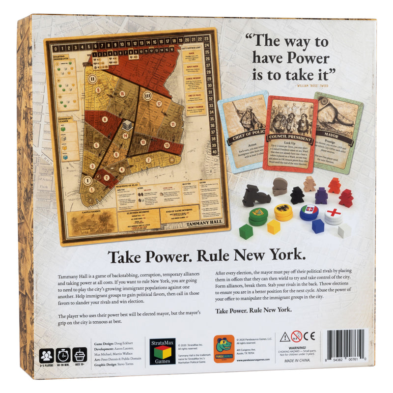 Tammany Hall Board Game