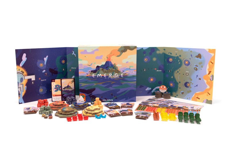 Emerge Board Game | Explore New Islands & Research Ecosystems!